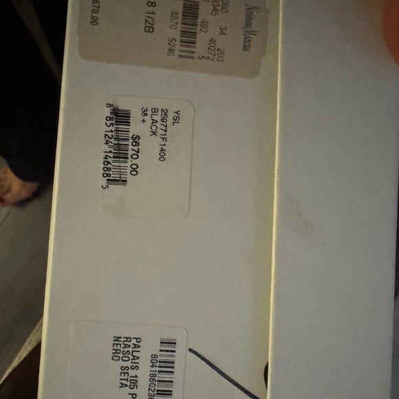 YSL black silk pumps - Picture 9 of 10